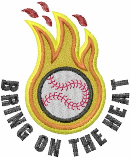 Picture of Flaming Baseball