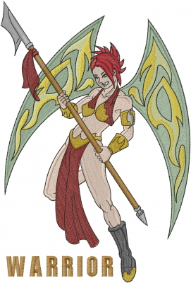 Winged Female Warrior