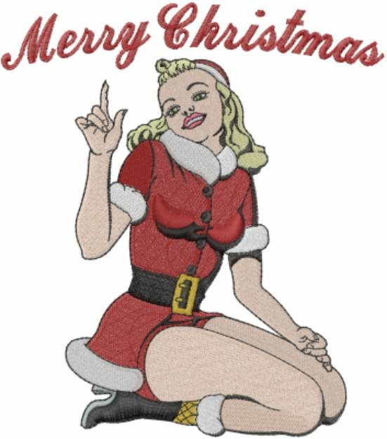 Picture of Sexy Blond Santa