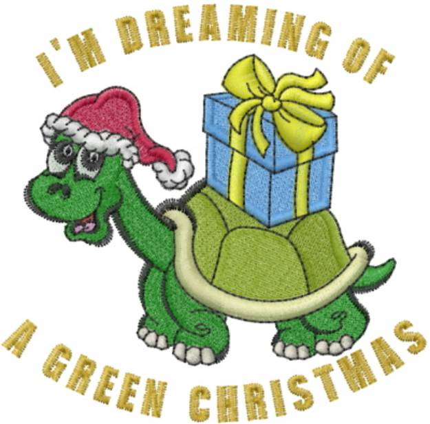 Picture of Christmas Turtle