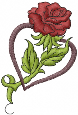 Rose and Heart