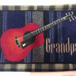 Picture of Acoustic Guitar Machine Embroidery Design