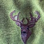 Picture of Whitetail Deer Head Machine Embroidery Design