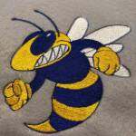 Picture of Hornets Machine Embroidery Design