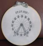 Picture of Ferris Wheel Machine Embroidery Design