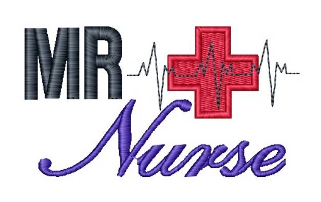 Picture of MR Nurse Machine Embroidery Design