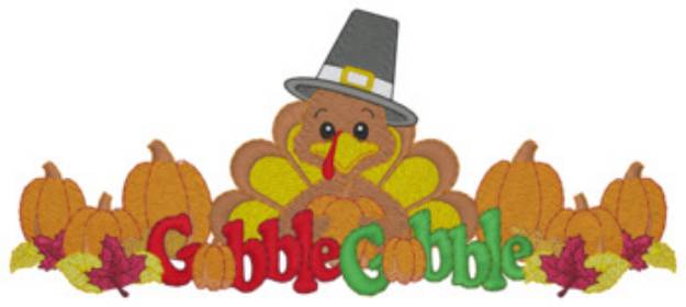 Picture of Gobble Gobble Machine Embroidery Design