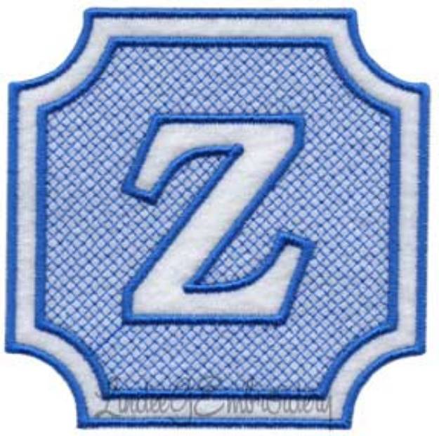 Picture of Z - Embossed Monogram 