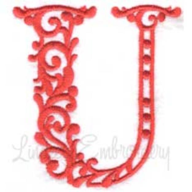 Picture of Wrought Iron Monogram U 