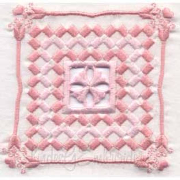 Picture of Hardanger Cutwork Design #3 (3.6-in)