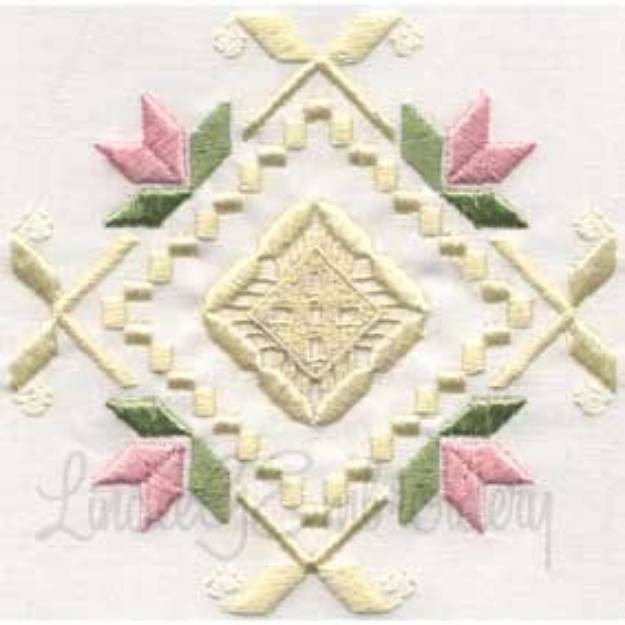 Picture of Hardanger Design #1 (3.9-in)