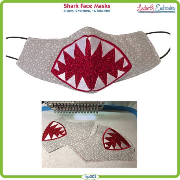 Picture of Shark Face Mask (Multi-size)