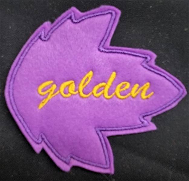 Picture of ITH Golden Leaf Machine Embroidery Design