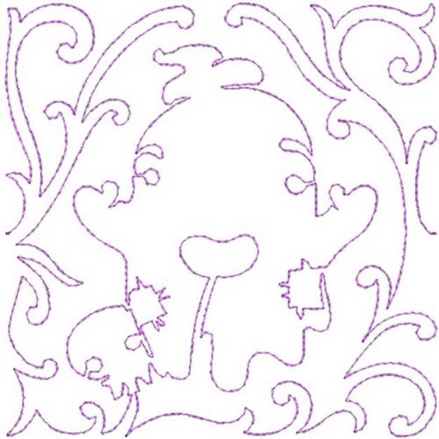 Picture of Halloween Ghost Machine Embroidery Design