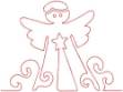 Picture of Angel Machine Embroidery Design