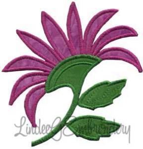 Picture of Aster Applique - Single Machine Embroidery Design