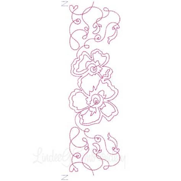 Picture of Continuous Border 6 Machine Embroidery Design