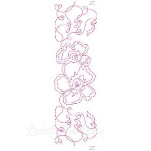 Picture of Bobbin Work Border 6 Machine Embroidery Design