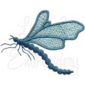 Picture of Dragonfly Machine Embroidery Design