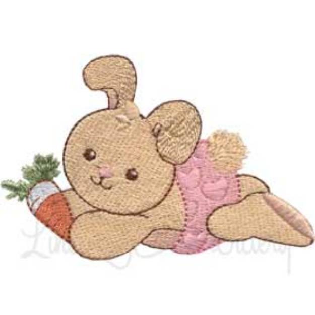 Picture of Bunny Machine Embroidery Design