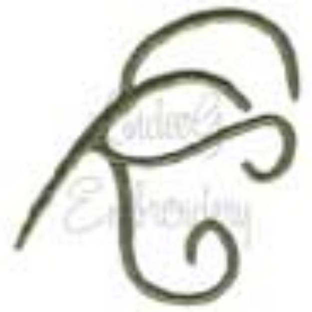 Picture of Deco Leaf 3 Machine Embroidery Design