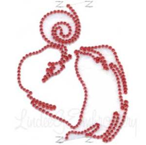 Picture of Santa Hat Continuous Border - Chain St. Machine Embroidery Design