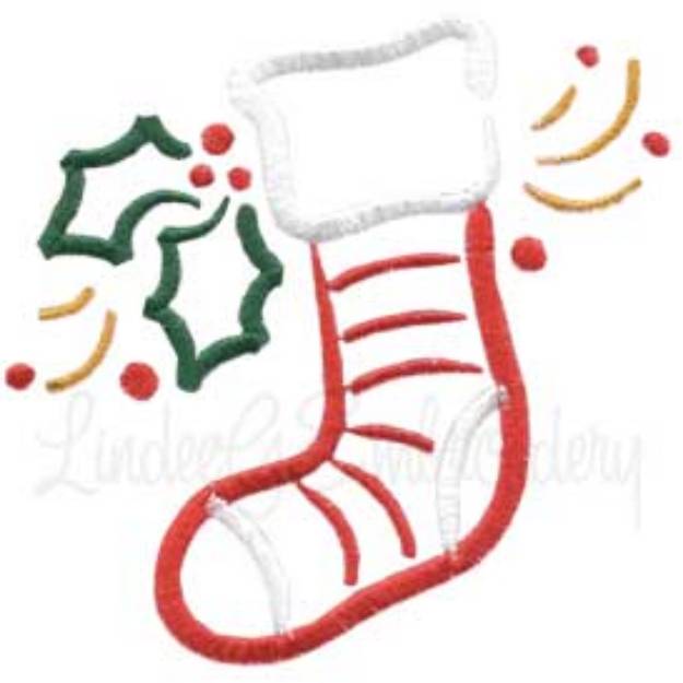 Picture of Stocking Machine Embroidery Design