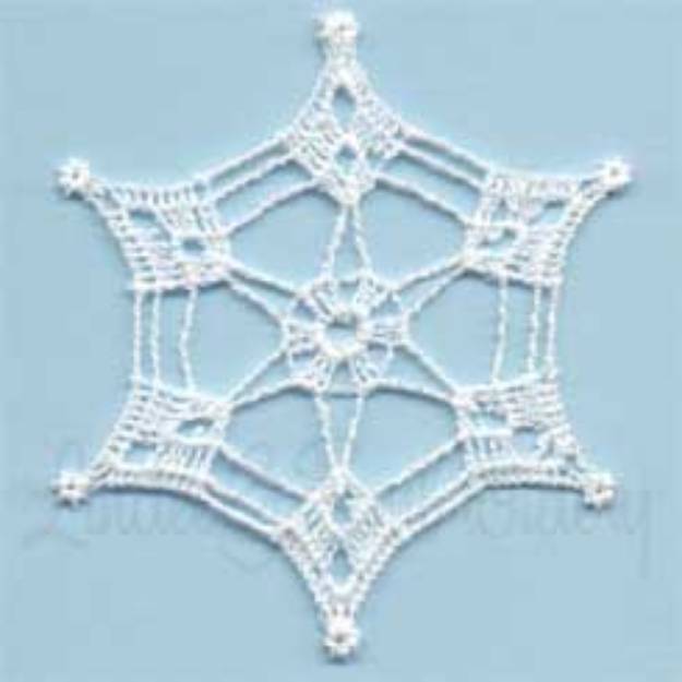 Picture of Winter Jewel Snowflake 5 Machine Embroidery Design