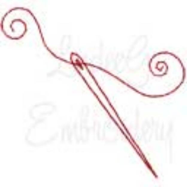 Picture of Redwork Sewing Design 43 Machine Embroidery Design