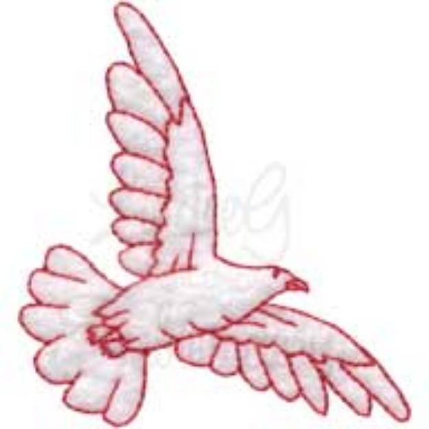 Picture of Bird Machine Embroidery Design