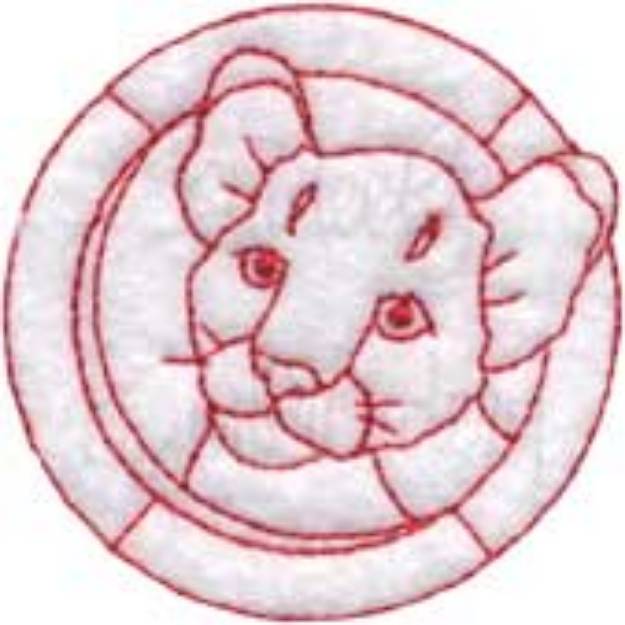 Picture of Bobcat Machine Embroidery Design