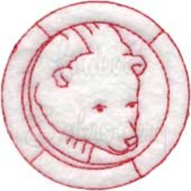 Picture of Bear Machine Embroidery Design