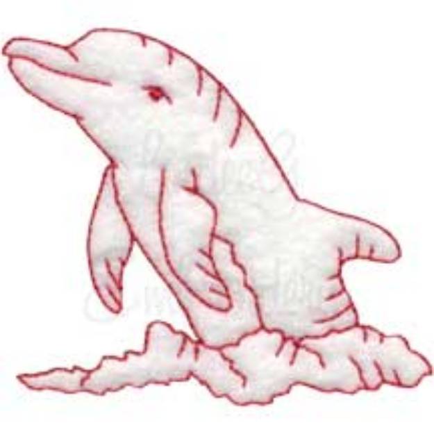 Picture of Porpoise Machine Embroidery Design