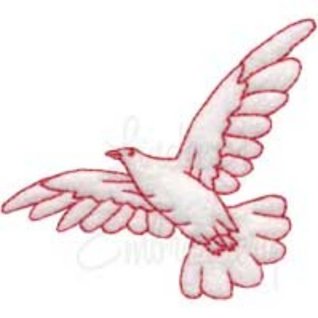 Picture of Bird Machine Embroidery Design