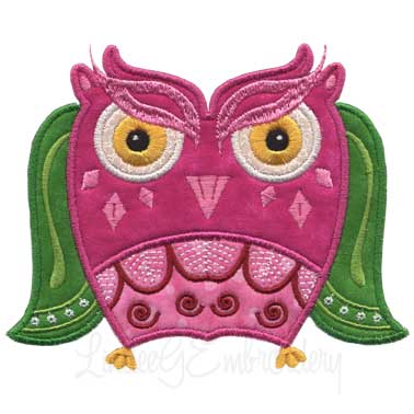 Owl 5 Machine Embroidery Design
