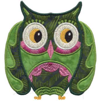 Owl 9 Machine Embroidery Design