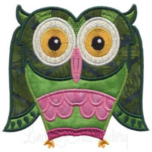 Picture of Owl 0 Machine Embroidery Design