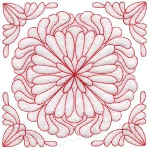 Picture of Quilt Block 04 Machine Embroidery Design