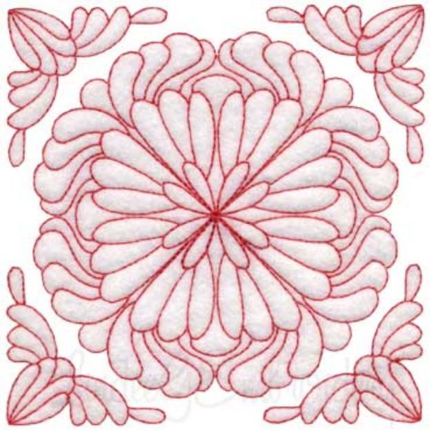 Picture of Quilt Block 04 Machine Embroidery Design