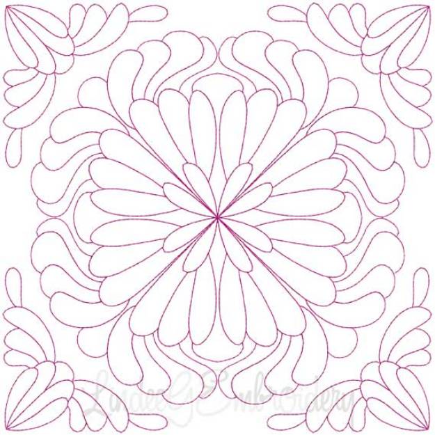 Picture of Quilt Block 04 Machine Embroidery Design