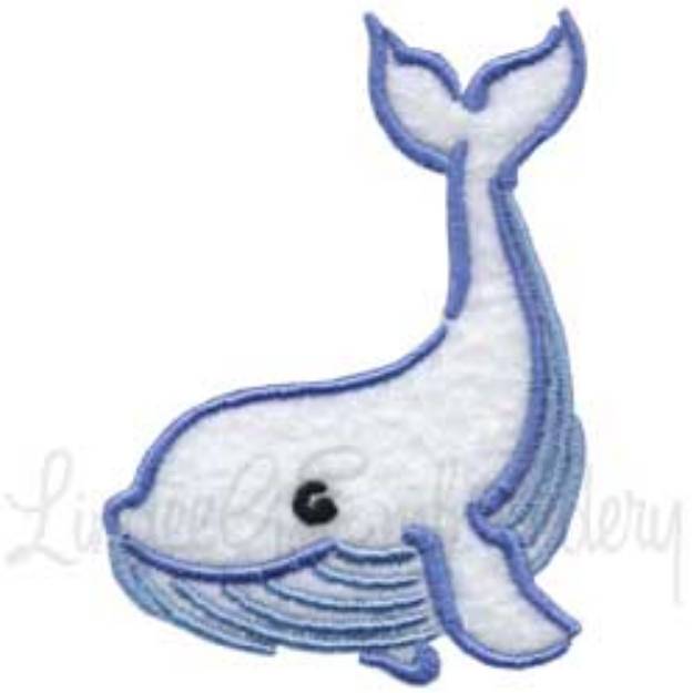 Picture of Whale Machine Embroidery Design