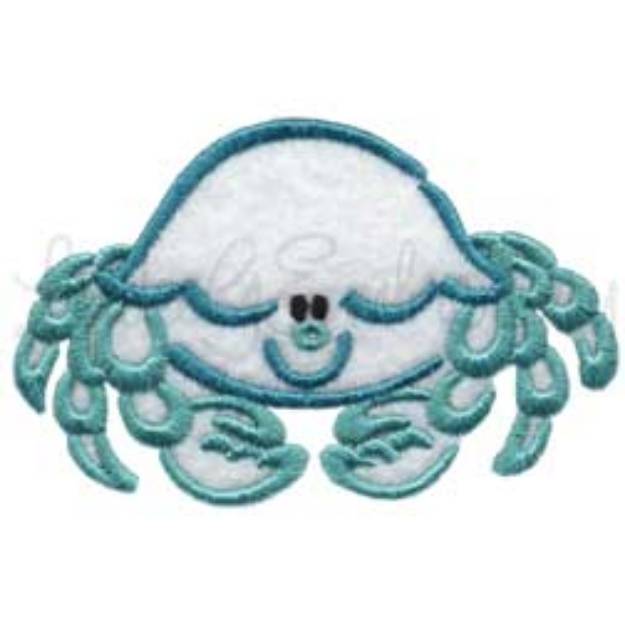 Picture of Crab Machine Embroidery Design