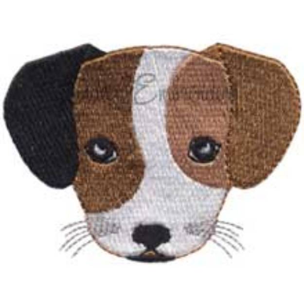 Picture of Puppy Machine Embroidery Design