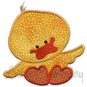 Picture of Applique Duck Machine Embroidery Design