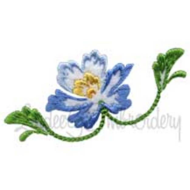 Picture of Floral Machine Embroidery Design