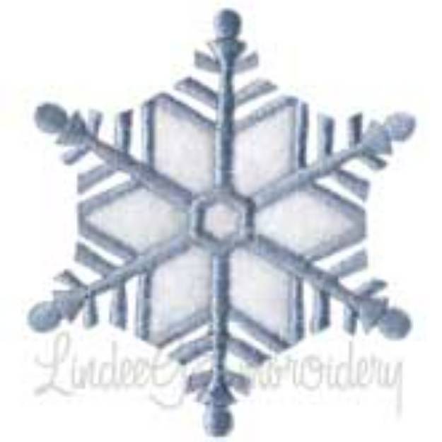 Picture of Snowflake 7 Machine Embroidery Design