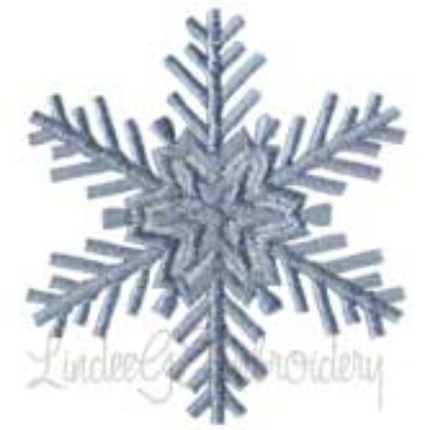 Picture of Snowflake 8 Machine Embroidery Design