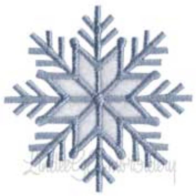 Picture of Snowflake 34 Machine Embroidery Design