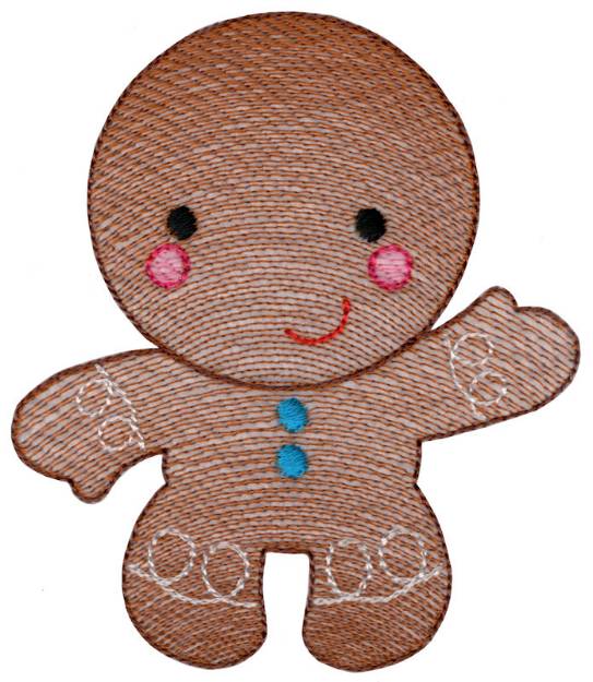 Picture of SweetGingerSketch1 Machine Embroidery Design