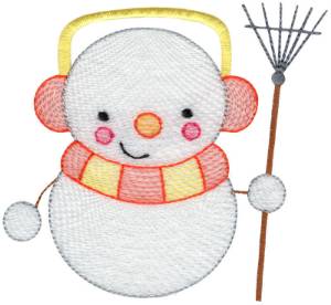 Picture of SnowbusinessSketch6 Machine Embroidery Design